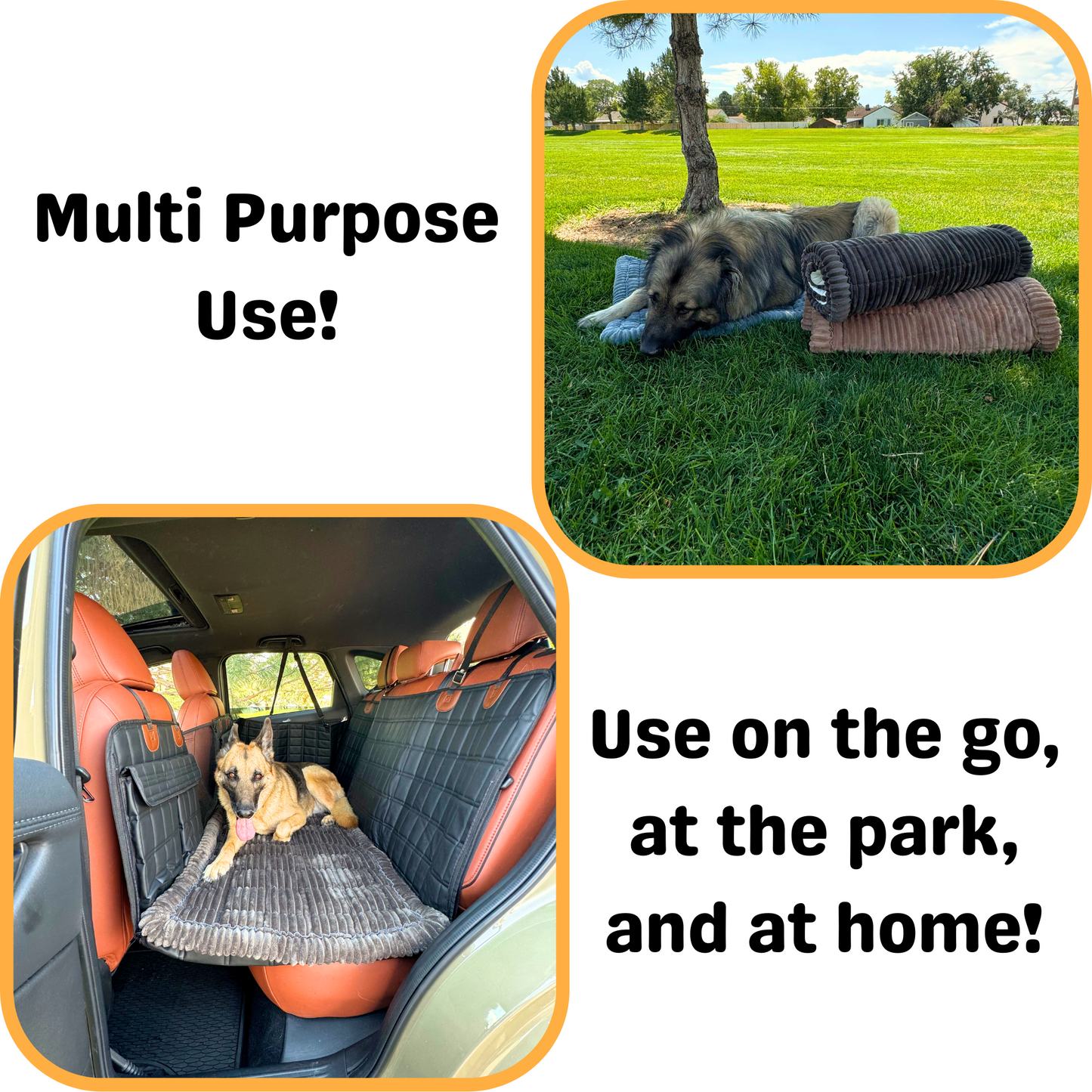 Deluxe Dog Bed - for the Backseat Extender