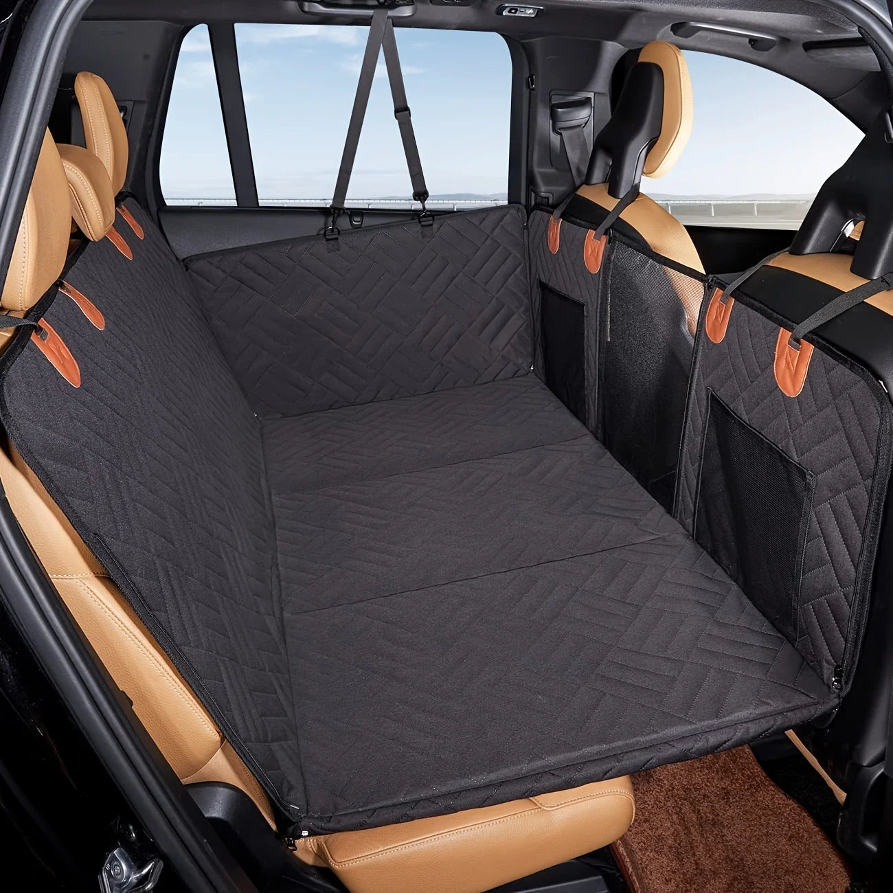 Dog Seat Cover Car Seat Cover for Pets,Waterproof Pet Seat Cover Hammock Scratch Proof Nonslip Durable Soft Pet Back Seat Covers
