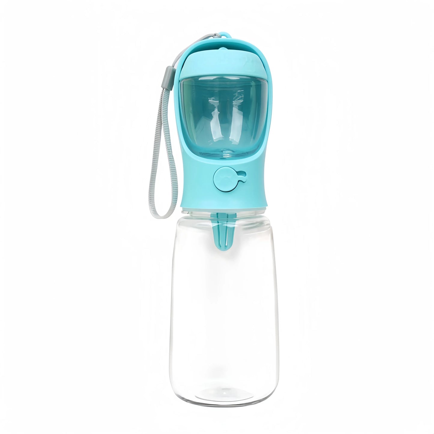 Dog Cat Portable Feeding and Watering Supplies Portable Food Grade Material Dog Travel Pet Water Cup Bottle with Food Dispenser