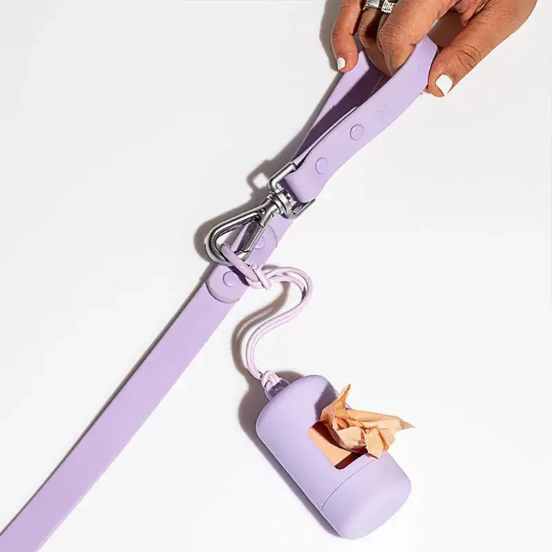 New Dog Poop Bags Dispenser Carrier Portable Pet Waste Bag Dispenser Stylish Dog Plastic Garbage Holder Pet Cleaning Supplies