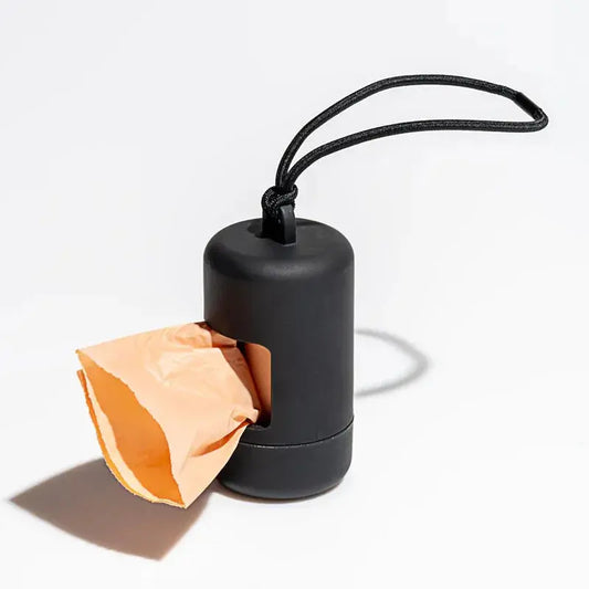 New Dog Poop Bags Dispenser Carrier Portable Pet Waste Bag Dispenser Stylish Dog Plastic Garbage Holder Pet Cleaning Supplies