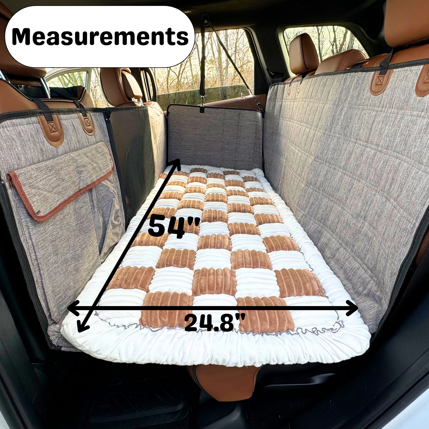 Deluxe Dog Bed - for the Backseat Extender