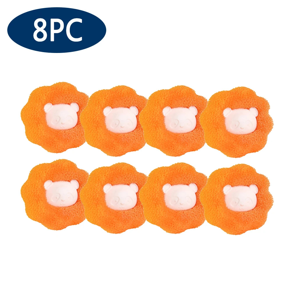 Laundry Balls Pet Hair Remover Reusable Washing Machine Lint Catcher Clothes Fluff Fur Cleaner Home Cleaning Tools