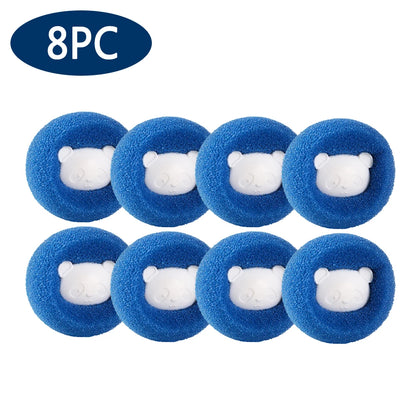 Laundry Balls Pet Hair Remover Reusable Washing Machine Lint Catcher Clothes Fluff Fur Cleaner Home Cleaning Tools