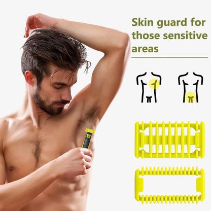 Brangdy Guide Comb Guards Fit for Philips One Blade QP2520 QP2630 QP2724 QP2834 QP6510 QP6531 Electric Shaver Beard Trimmer