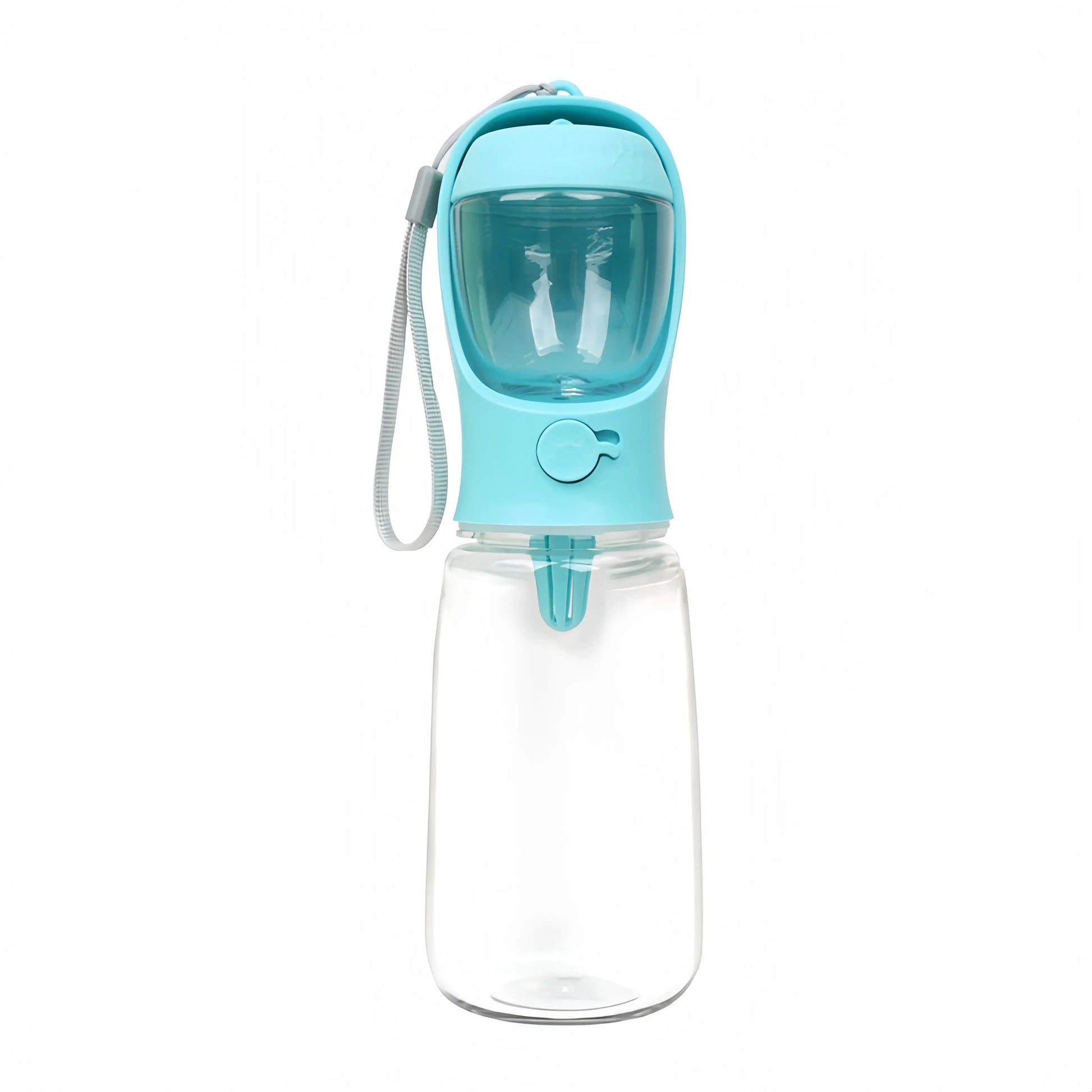 Dog Cat Portable Feeding and Watering Supplies Portable Food Grade Material Dog Travel Pet Water Cup Bottle with Food Dispenser