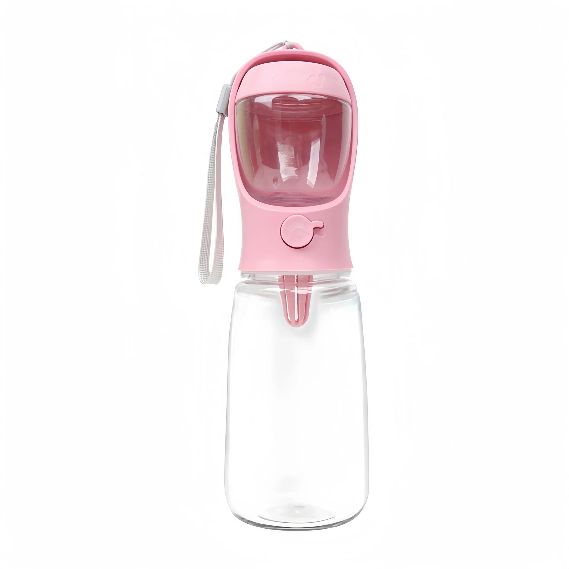 Dog Cat Portable Feeding and Watering Supplies Portable Food Grade Material Dog Travel Pet Water Cup Bottle with Food Dispenser