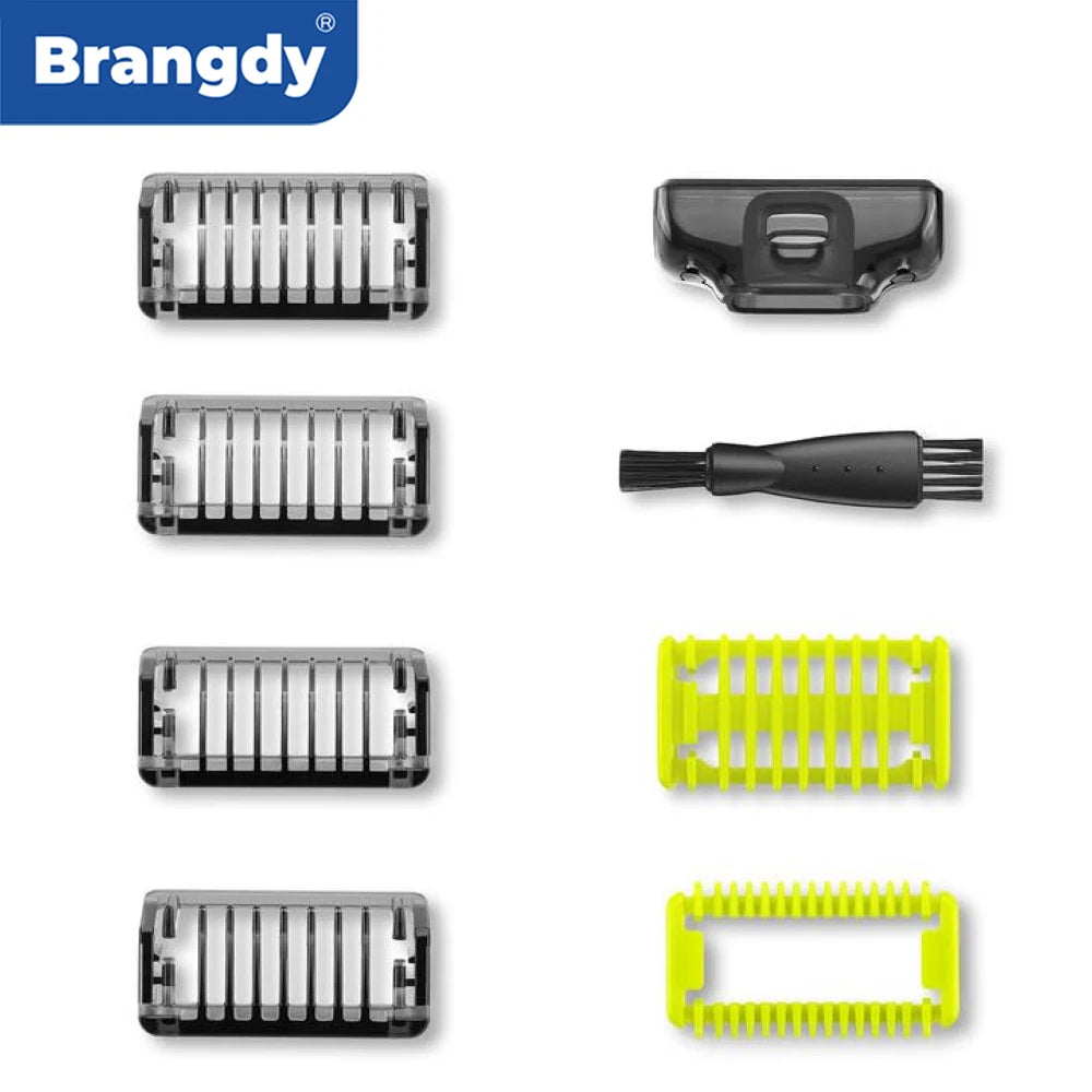 Brangdy Guide Comb Guards Fit for Philips One Blade QP2520 QP2630 QP2724 QP2834 QP6510 QP6531 Electric Shaver Beard Trimmer