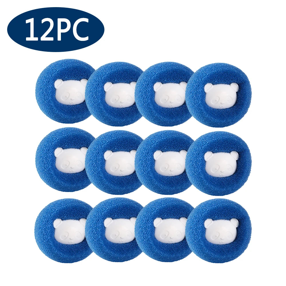 Laundry Balls Pet Hair Remover Reusable Washing Machine Lint Catcher Clothes Fluff Fur Cleaner Home Cleaning Tools